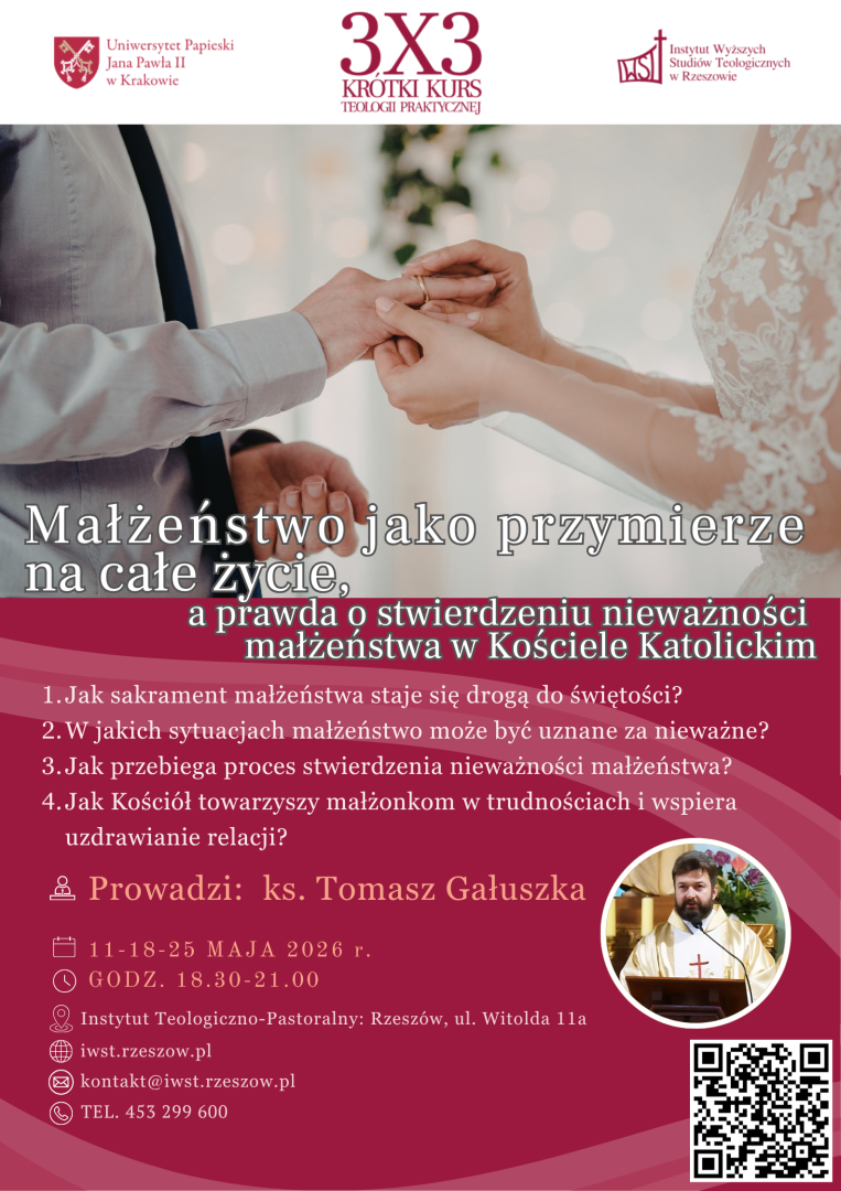 3x3 Krótki Kurs Teologii Praktycznej - Małżeństwo jako przymierze na całe życie