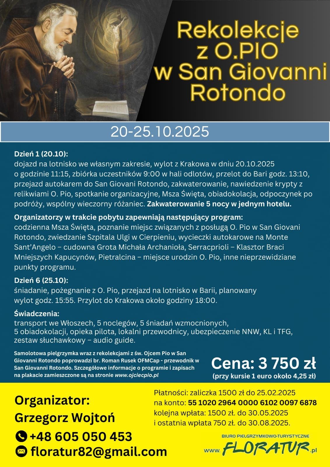 Rekolekcje w San Giovanni Rotondo